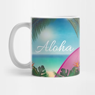 Aloha Surfers Paradise Mug